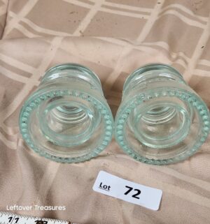 d72- Hemingray No. 42 glass insulators - Image 3
