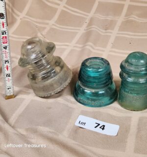 d74- Hemingray insulators