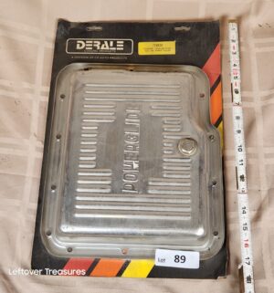 d89- Derale Performance chrome steel transmission pan