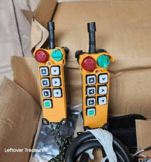 d112- Telecrane F24-8S industrial wireless remote control system designed for cranes and hoists - Image 2