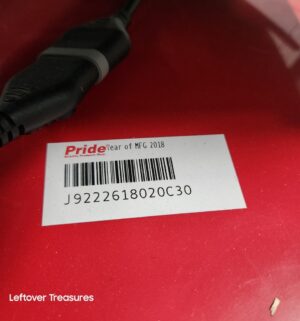 c162- 2018 Jazzy Select 6 Power Chair w/ Charger. Fully Tested? Battery replacement is needed. - Image 9