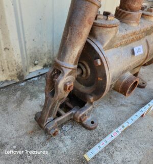 d148- antique cast iron hand-operated water transfer pump manufactured by The Goulds Mfg. Co. in Seneca Falls, N.Y - Image 3