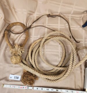d158- steer riding rope