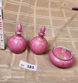 d183- Bavaria 3-piece vanity set from the 1950s - Image 1