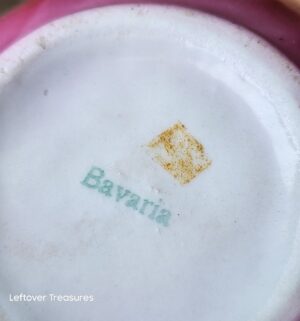 d183- Bavaria 3-piece vanity set from the 1950s - Image 3