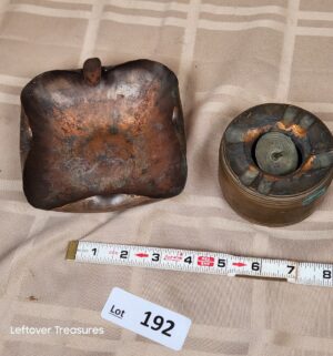 d192- Copper Ashtrays - Image 1