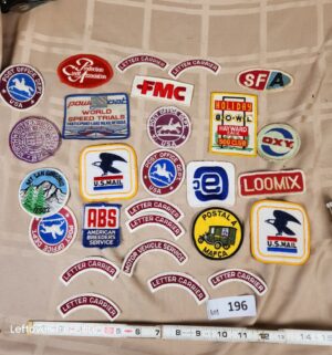 d196- Vintage Patch Collection