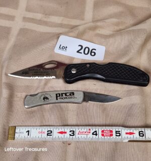 d206- 2 advertising knives