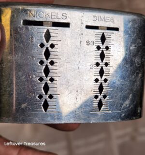 d214- antique State Bank of Venice promotional advertising coin bank - Image 3