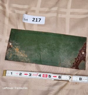 d217- antique voltage sign - Image 2