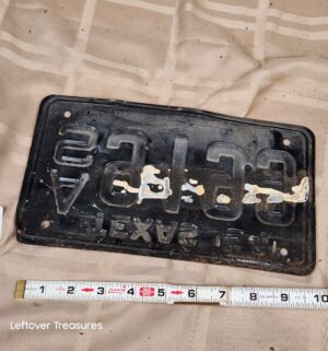d228- 1954 Texas License Plate - Image 2
