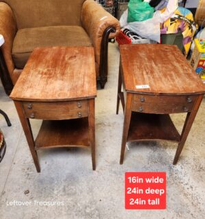 d231- vintage Mersman side tables - Image 1