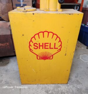 d234- 1930s Shell lubester or oil dispenser pump - Image 2