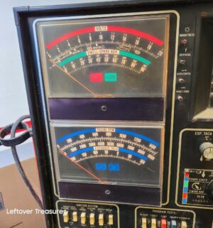 d235- vintage Bear Dyna Vision Engine Analyzer system Model 40-186. Powers on and works - Image 2