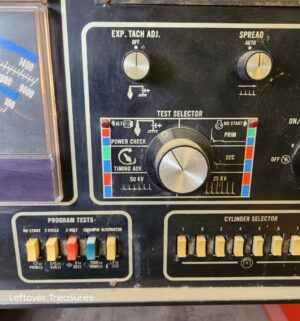 d235- vintage Bear Dyna Vision Engine Analyzer system Model 40-186. Powers on and works - Image 4