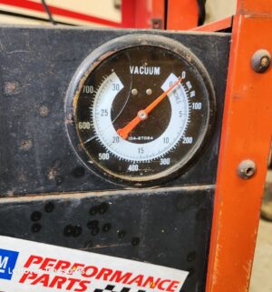 d235- vintage Bear Dyna Vision Engine Analyzer system Model 40-186. Powers on and works - Image 7