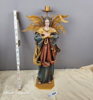 e484- decorative Christmas Angel candle holder